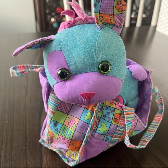DOODLE BEAR PETS Puppy Dog & Carrier Purse Bag Vintage Circa 2006 - Picture 3 of 14